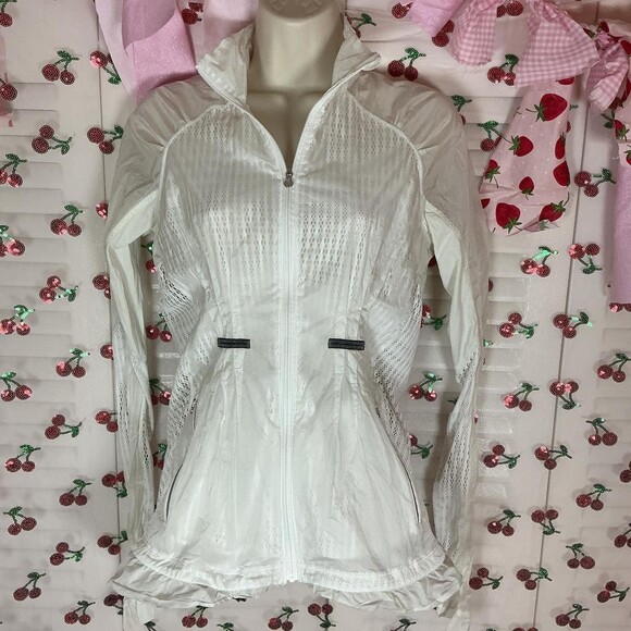 Lululemon Jackets & Blazers - Lululemon Run Wild Jacket in white